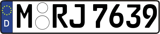 M-RJ7639