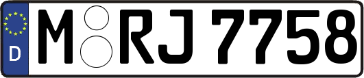 M-RJ7758