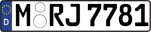 M-RJ7781