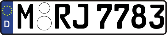 M-RJ7783