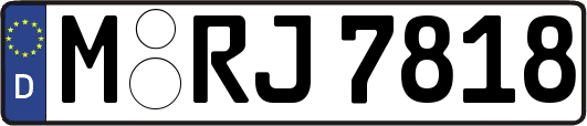 M-RJ7818