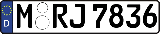 M-RJ7836