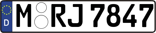 M-RJ7847