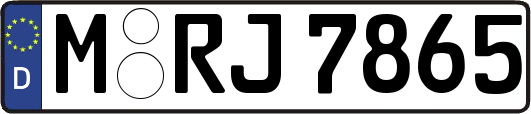 M-RJ7865