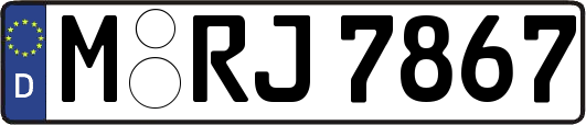 M-RJ7867