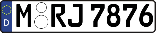 M-RJ7876