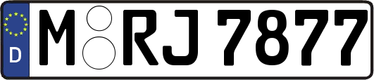 M-RJ7877