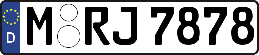 M-RJ7878