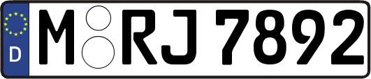 M-RJ7892