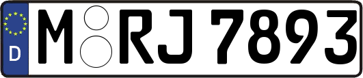 M-RJ7893