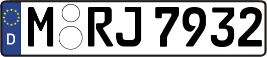M-RJ7932
