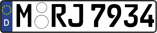 M-RJ7934