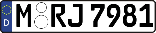 M-RJ7981