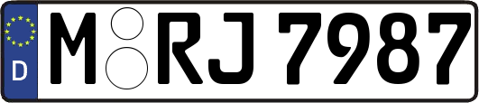 M-RJ7987