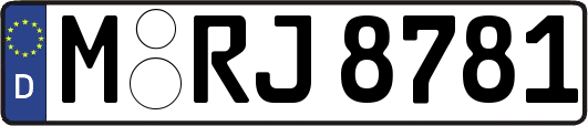 M-RJ8781
