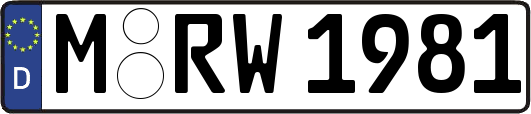 M-RW1981
