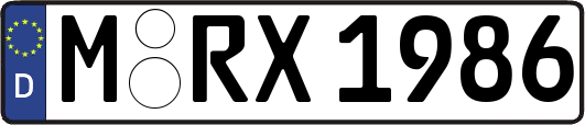 M-RX1986