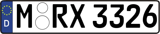 M-RX3326
