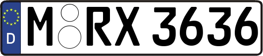 M-RX3636