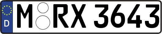 M-RX3643