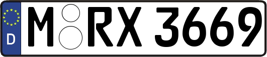 M-RX3669