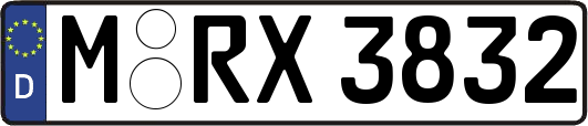 M-RX3832