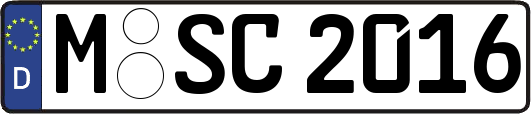 M-SC2016
