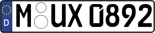 M-UX0892