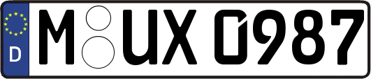 M-UX0987