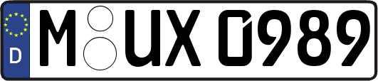 M-UX0989