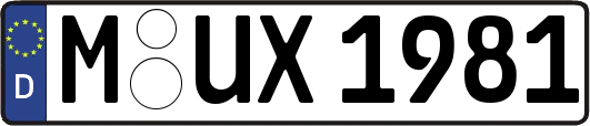 M-UX1981