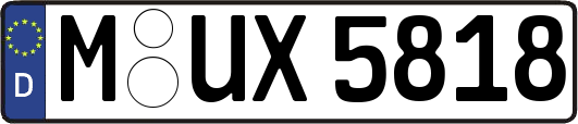 M-UX5818