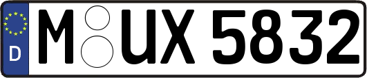 M-UX5832