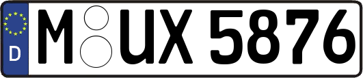 M-UX5876