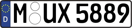 M-UX5889