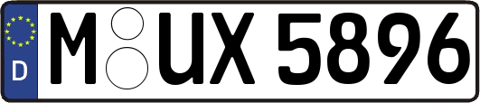 M-UX5896