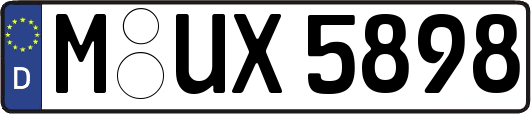M-UX5898