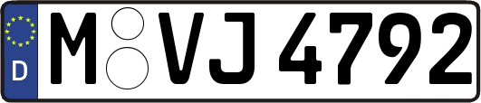 M-VJ4792