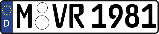 M-VR1981