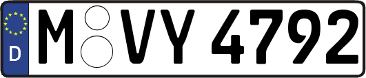 M-VY4792