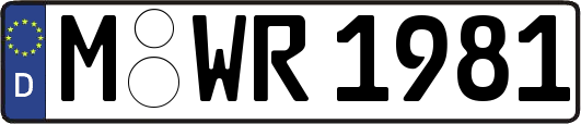 M-WR1981