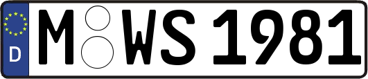 M-WS1981