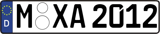M-XA2012