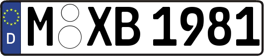 M-XB1981