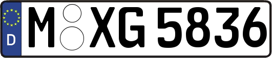 M-XG5836