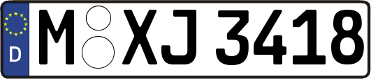 M-XJ3418