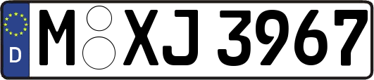 M-XJ3967