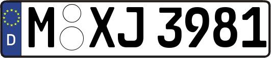 M-XJ3981