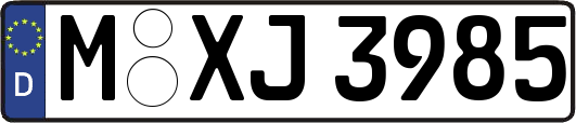M-XJ3985