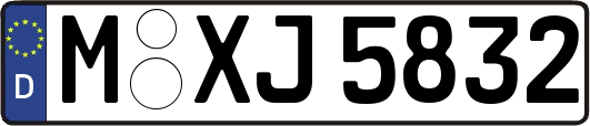 M-XJ5832